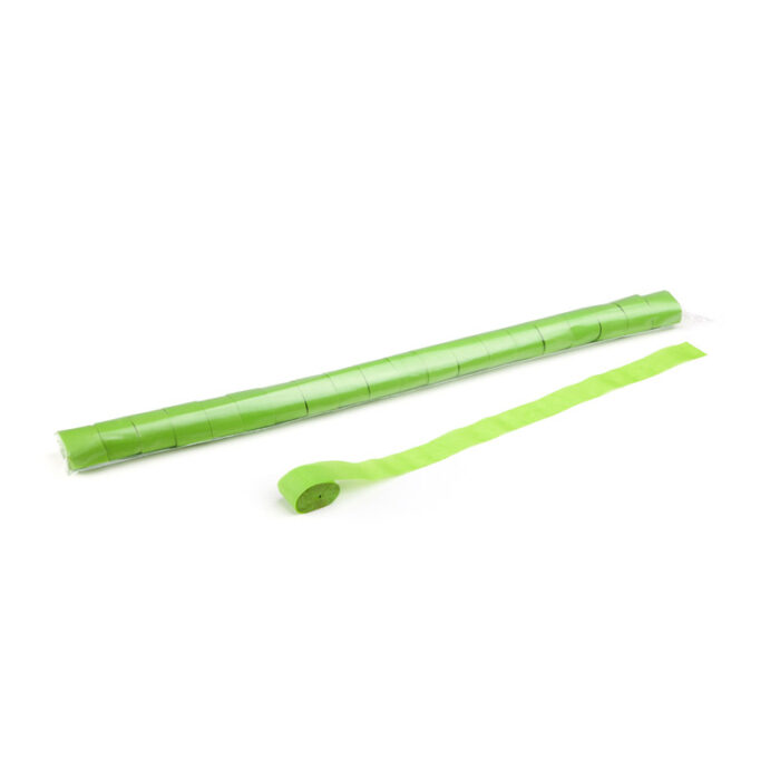 MagicFX - Streamers 10 m x 2,5 cm - Light Green